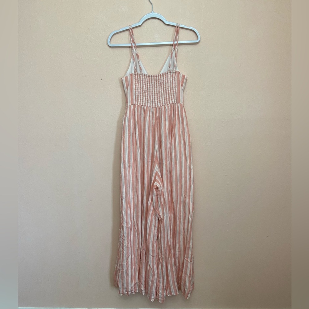 American Eagle Plunge Wide-Leg Jumpsuit - Picture 5 of 7